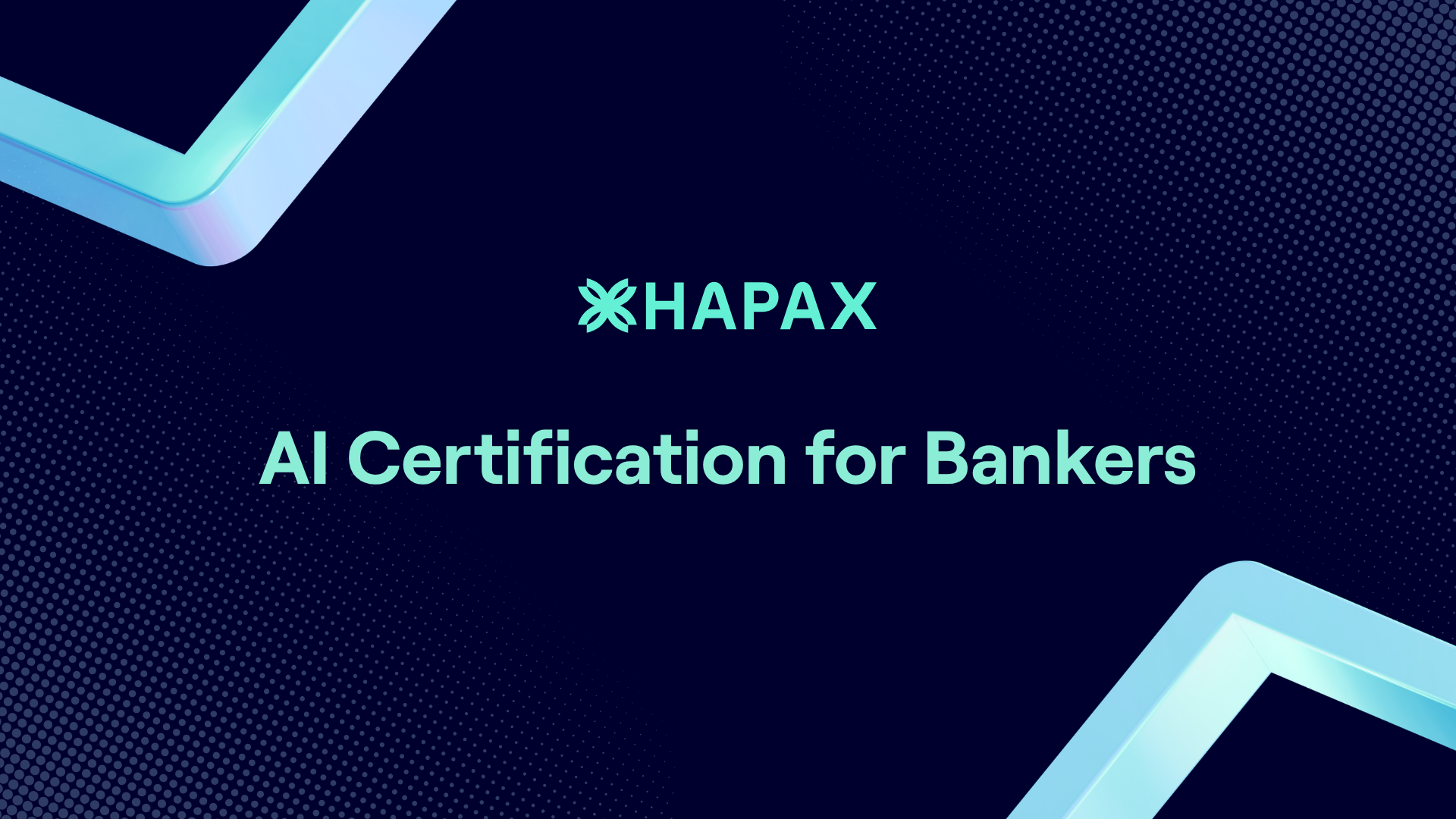 AI Certification for Bankers